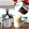 Double Mesh Stainless Steel Milk Frother Japanese Style Frother  Cappuccino Preparation
