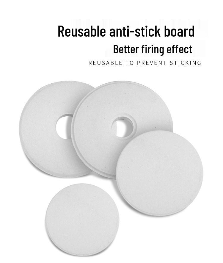 Zhongqi High-Temp Resistant Alumina Kiln Shelf Plate – Anti-Stick, Anti-Glaze Ceramic Firing Tool