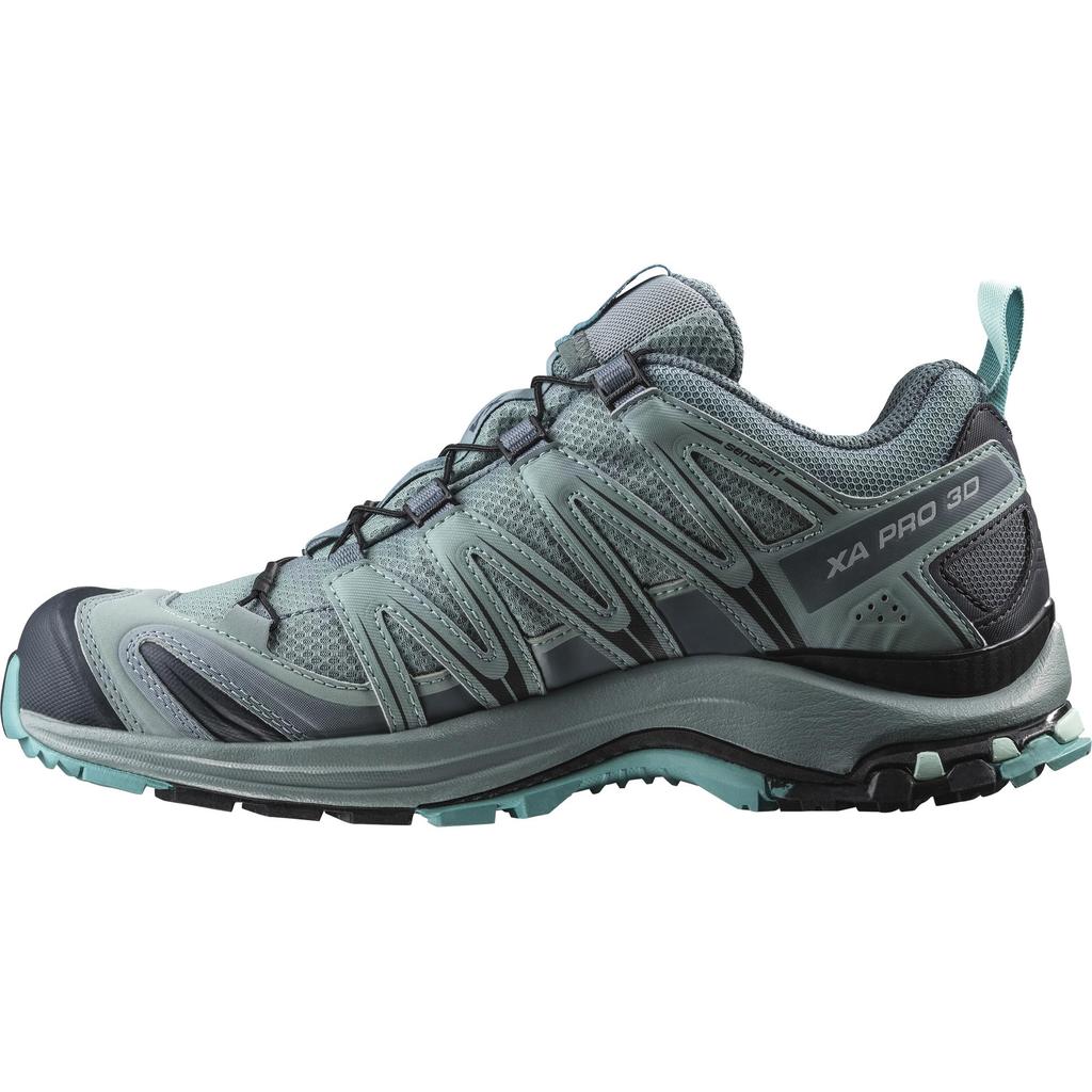 SALOMON Trail Running XA PRO 3D GORE-TEX WOMEN (Lead/Stormy Weather/Meadowbrook) 23.0 Cm
