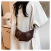 Ielgy Retro Niche High-End Frosted Dumpling Bag French One-Shoulder Messenger All-Match Commuter Croiss
