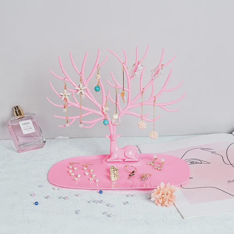 Suport creativ pentru bijuterii din coarne de cerb pentru coliere, brățări, cercei și pandantive