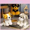 Schnauzer Shiba Inu Plush Toy Cute Rottweiler Girls Children Holiday Doll Gift
