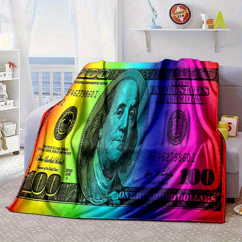 Money Never Sleeps Blanket Flannel Blanket Throw Blanket Sofa Cover Blanket Soft Premium Blanket Picnic Blanket Tv Blanket Gifts