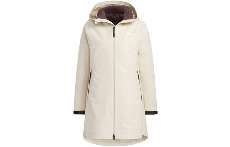 

Adidas RAIN.RDY Waterproof, Windproof, And Breathable Windbreaker Jacket Women s Ecru IL8967 S