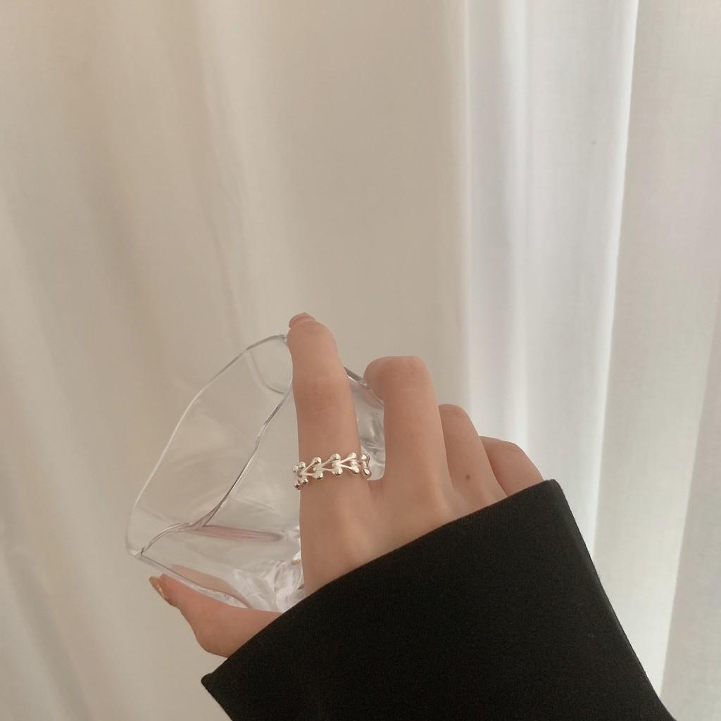 Design Irregular Trendy Copper Ring For Women Contemporary Geometric Style Summer 2022