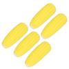 5Pcs Dog Corn Toy Latex Simulation Interactive Puppy Teething Chew Toys with Sound for Small Medium
