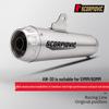 Universal AW30 Exhaust Pipe 51MM/60MM for CBR650, ZX4R, 800, 450SR, 250RR, R3, Z650.