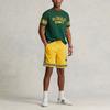 Polo Ralph Lauren FW22 Striped Trim Logo Print Mesh Sports Casual Shorts Men Shorts Yellow MNPOSHO1BQ20145-710