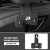 RSQ1 Valve Stems Caps Car Hooks Cable Key Self-Adhesive Dashboard Wall Hanging Hook For Volkswagen VW Golf Polo 4 5 6 Passat B5 B6 B7