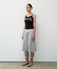 THEVINYLHOUSE Cut-Off Damage Shorts Gray