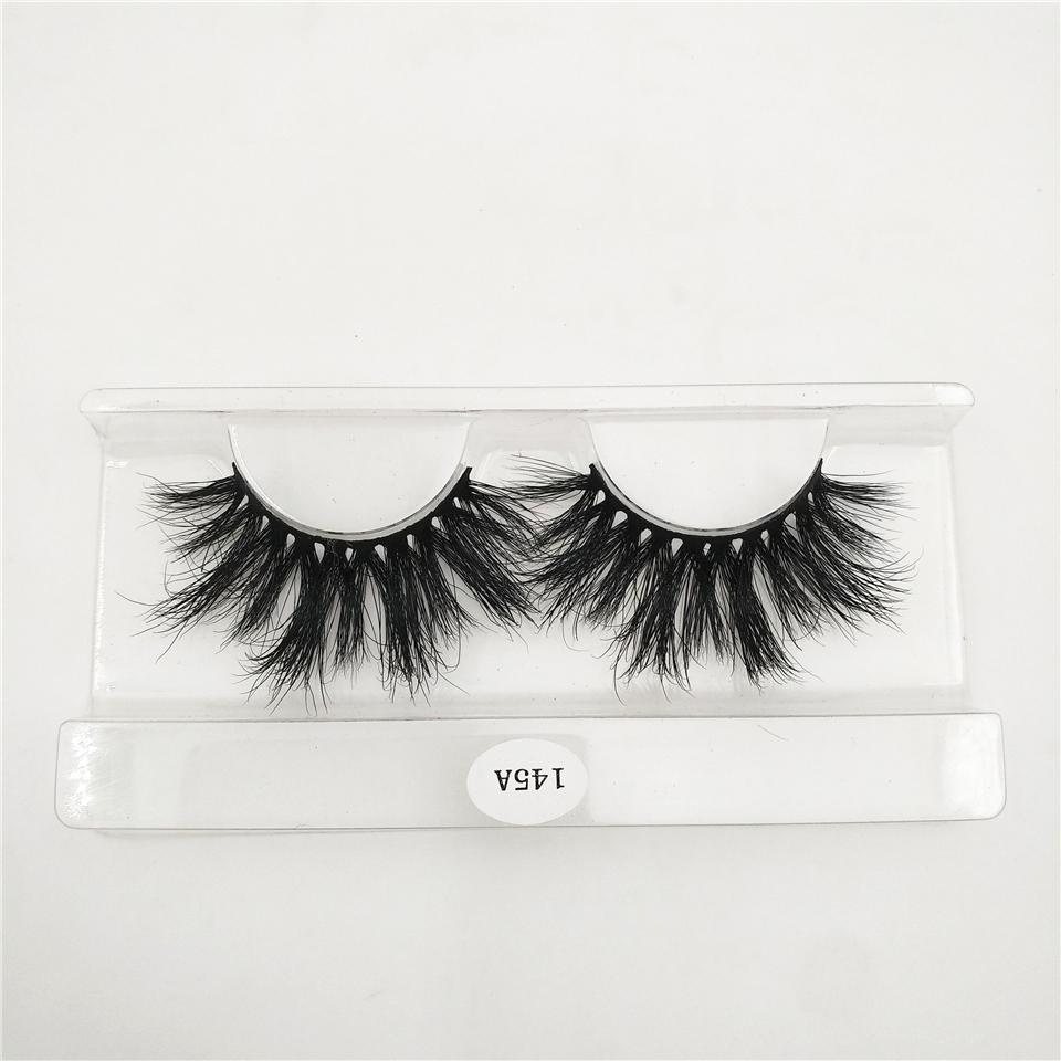 RED SIREN 25mm Mink Eyelashes Dramatic Long Natural Lashes Handmade 25 mm 3d Mink Lashes Make Up Vendors Fake Eyelashes
