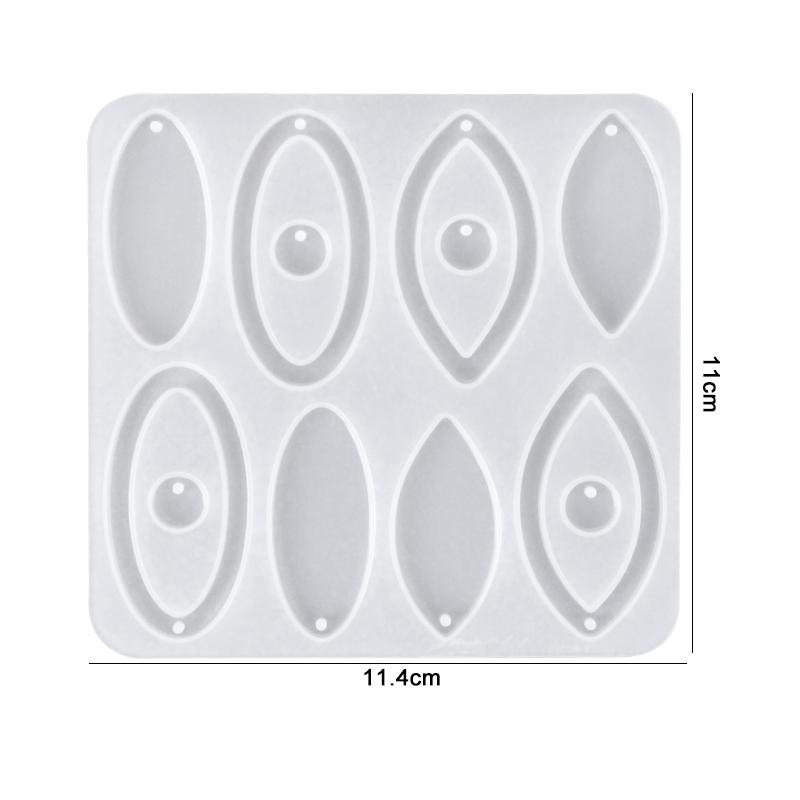 Earring Pendants Resin Molds Silicone Mold Jewelry Making Casting Mould for DIY UV Epoxy Resin Crafts Jewelry Tool Accessories