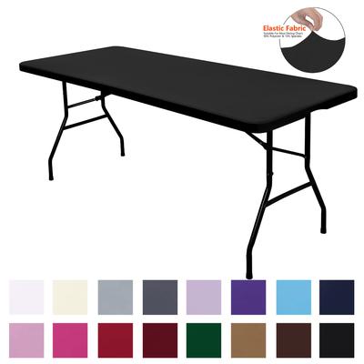 Nappe de Table rectangulaire en tissu élastique, 3 tailles, pliable, lavable, pour pique-nique, Camping, intérieur et extérieur