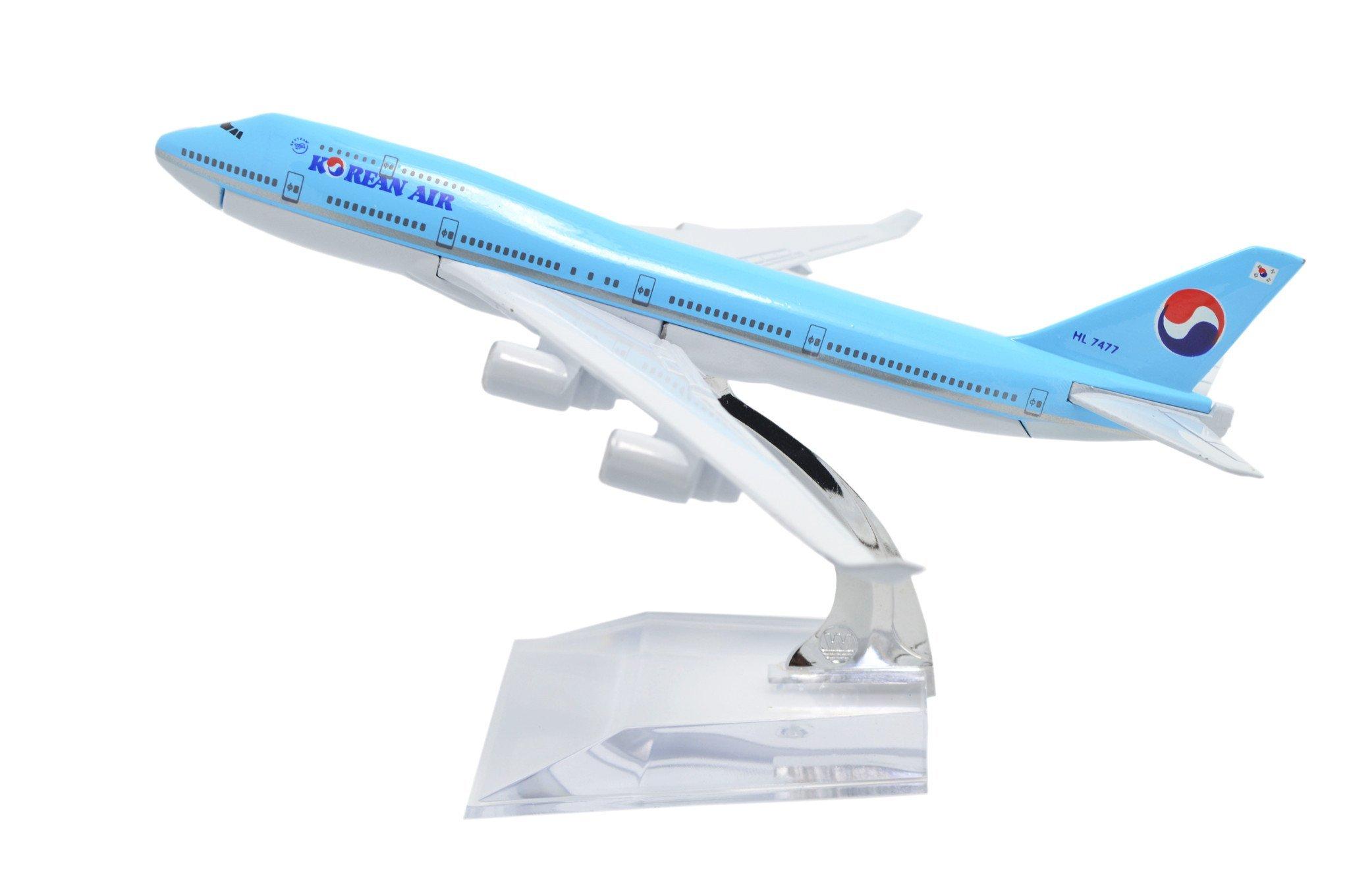 

TANG DYNASTY 16 см Korean Air Boeing B747 модель игрушечного самолета из сплава 1/400