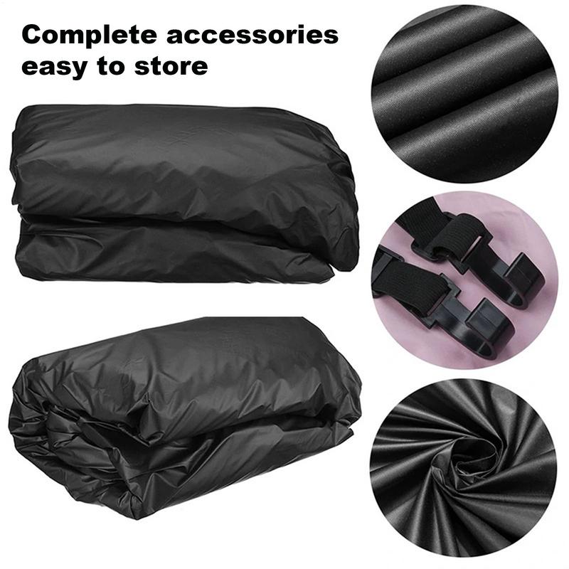 Waterproof RV Roof Covers 210D Oxford Cloth RV Covers 6.5x3 M RV Sun Protection Car Covers Caravan Roof Rooftop Tarpaulin