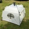 Automatisches Falt-Haustierzelt Wetterfest Tragbar Katzenhundehaus Outdoor Indoor Unterstand Camping Reisezubehör Oxford-Gewebebezug