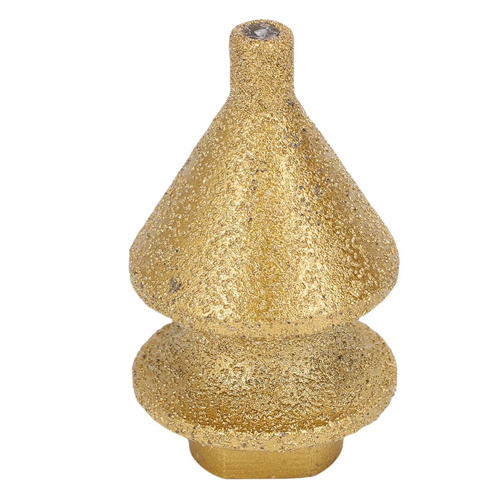 Step Chamfer Drill Bit Emery Brazed 10-38mm Multi Layer Tapered Cone Reamer for Metal Wood Concrete Tile Marble Engineered Stone