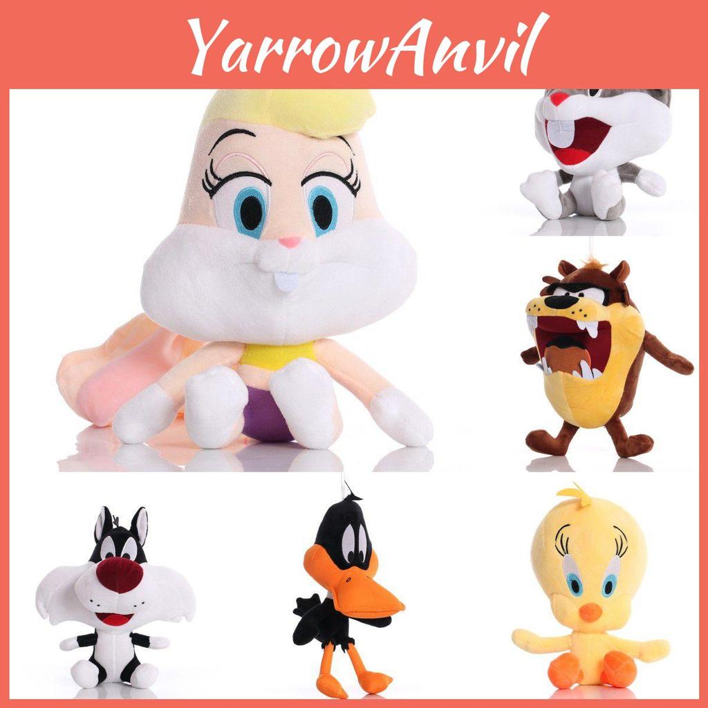 Bugs Bunny Devil Lola Daffy Duck Plush Toys Set Of 4 Soft Dolls Cartoon Stuffed Great Gift