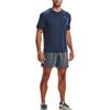 Under Armour T Shirts Men's Dark Blue Crew Neck Moderate Straight Fit 1328190-408
