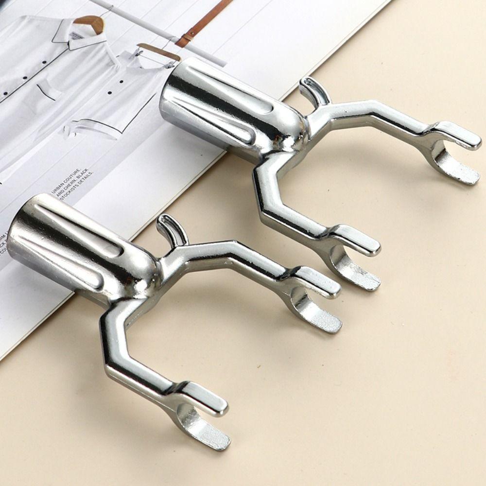 U Shaped Clothes Rod Joint Aluminum Zinc Zinc Alloy Clothes Rod Metal Head Clothes Fork Head  Placing Clothes