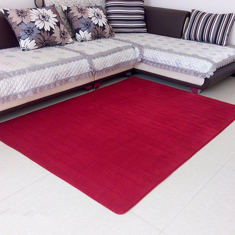 Super Absorbent Coral Velvet Bathroom Mat Offering Safety And Style For Home