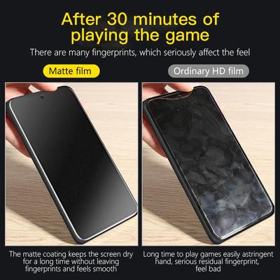 Frosted Tempered Film For Huawei Honor 50 Lite 60 Samsung S22 For Xiaomi Redmi Note 9 10 Pro Iphone 11 12 Glass Film Screen Protector