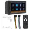 BQCC 7" 2 Din/1 Din MP5 Car Player Mirrorlink Wired Android AUTO/CarPlay USB AUX BT FM Colorful Lighting Car Stereo FX2