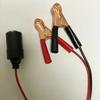 12V Car Battery Terminal Clamp Clip Cigarette Lighter Power Socket Adaptor Camping Battery Pump Power Adapter Splitter Car-styl