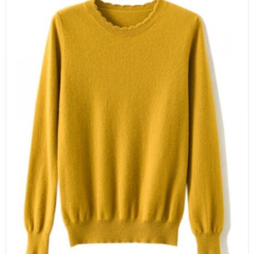 Rellawear Crewneck Lace Knit 6color Rhn250928
