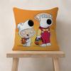 Anime FFamily movie GGuy  Personalized picture text home decorative pillows Household Gifts 45x45cm
