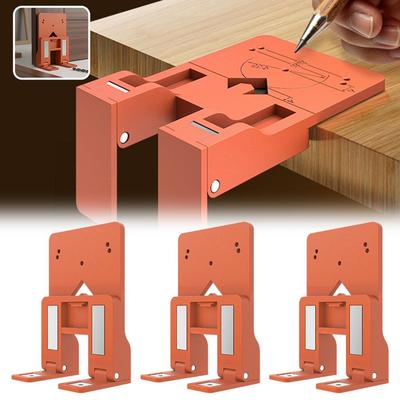 Seam Fixing Plate Cabinet Door Quick Installation Positioning Plate Foldable Fixing Plate Hinge Installation Positioning