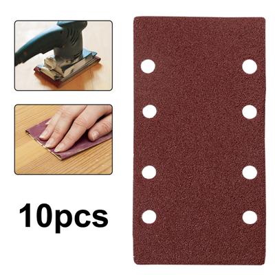 10 Stück 185 x 95 mm Mehrzweck-Schleifpapier Einzigartiges Sandpflanzverfahren Weit verbreitet Dünne Schleifblätter Polieren