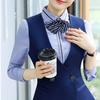 Adjustable Bowknot Neckties Stripe JK Uniform Bow Ties Airline Stewardess Necktie  Ladies/Girls