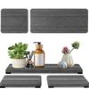 Large Water Absorbent Stone Tray Dry Tidy Diatomaceous Earth Stone Sink Tray Instant Dry Sink Sponge Hand Soap Holder Bathroom