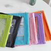Netted Wallet for Organizing Small Object Makeup Organizer Pouch File Container