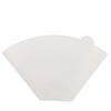 100 Pcs with Handle Cone Coffee Filter Paper Disposable Coffee Dripper Coffee Maker Paper  Travel