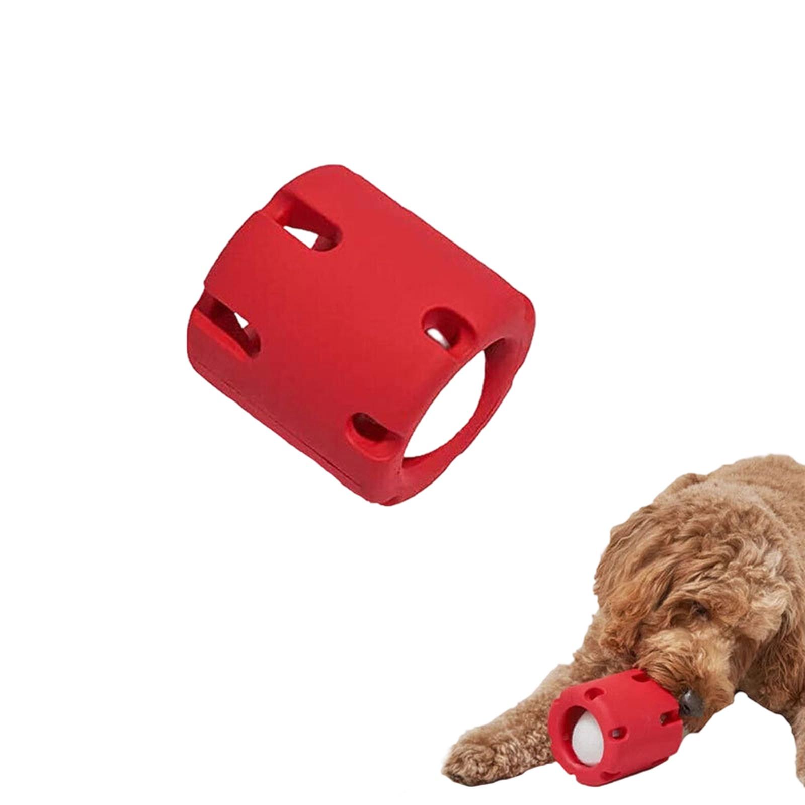 

Tumbling Tennis Tennis Dog Educational Toys Natural Rubber Unstuffing Pet Supplies One Size