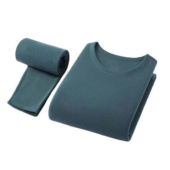 Underwear for Men Fleece Lined Base Layer Set Winter Warm