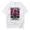 Demon Hunters KPop Demon Hunters Cotton Unisex Round Neck Top Loose Casual Short Sleeves KTB