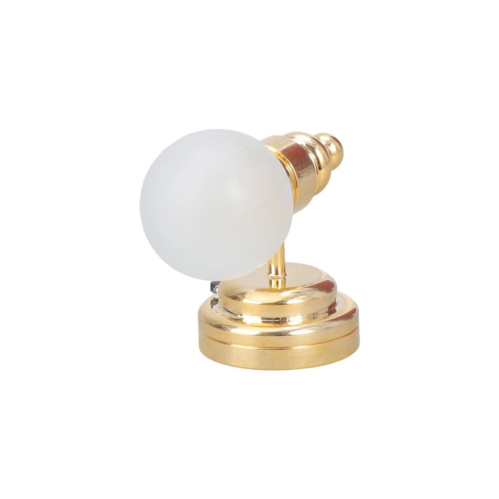 1/12 Scale Dollhouses Sconce Miniature Furniture Pretend Play for Kids Doll House Furniture Model for Dollhouses