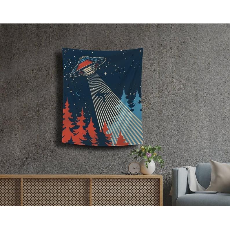 spaceship tapestry 75x100 чёрный