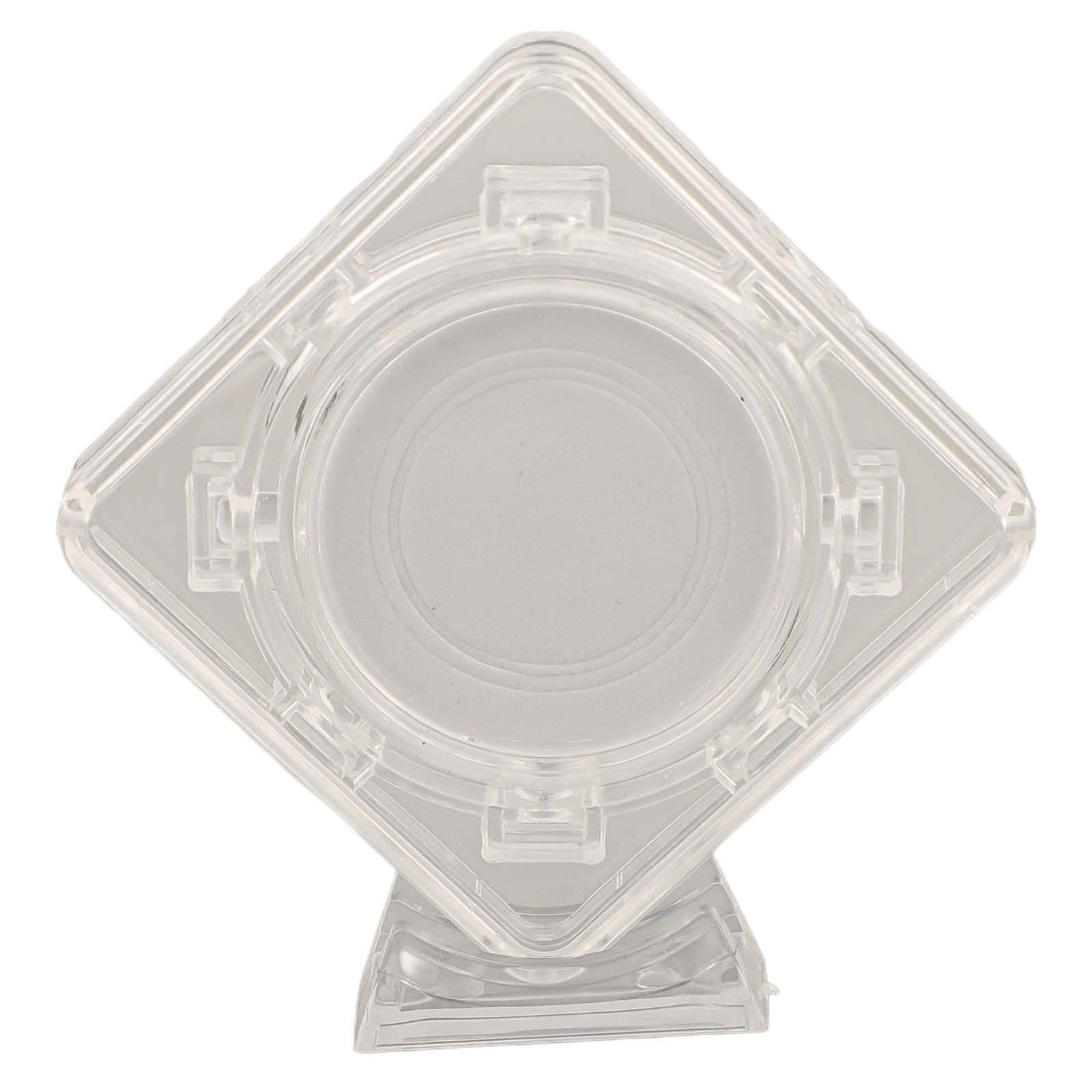 Acrylic Coin Storage Coin Display Box Swivel Coin Holder