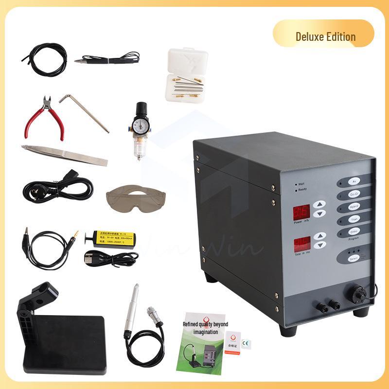 Machine de Soudage par Points Automatique CNC Haute Puissance pour Orthodontie Dentaire, pour Soudage à l'Arc Argon et Bijouterie Or/Argent.