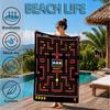 colorful game Adventure Beach Towel, Microfiber Beach Towel, Perfect For Pool, Beach, Travel, Home Decor Beach Party Fan gifts