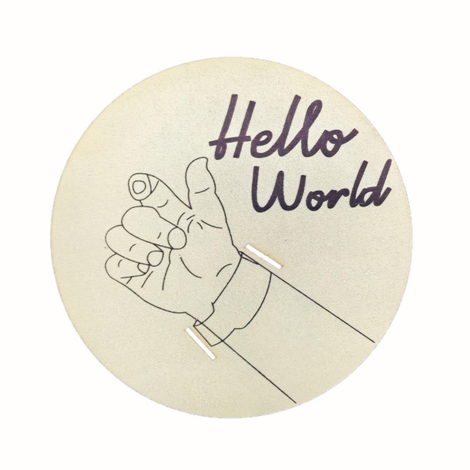 

Регулируемый держатель для браслета для показа на день рождения ребенка, настраиваемая гравировка имени и даты для демонстрации памятных подарков новорожденному C