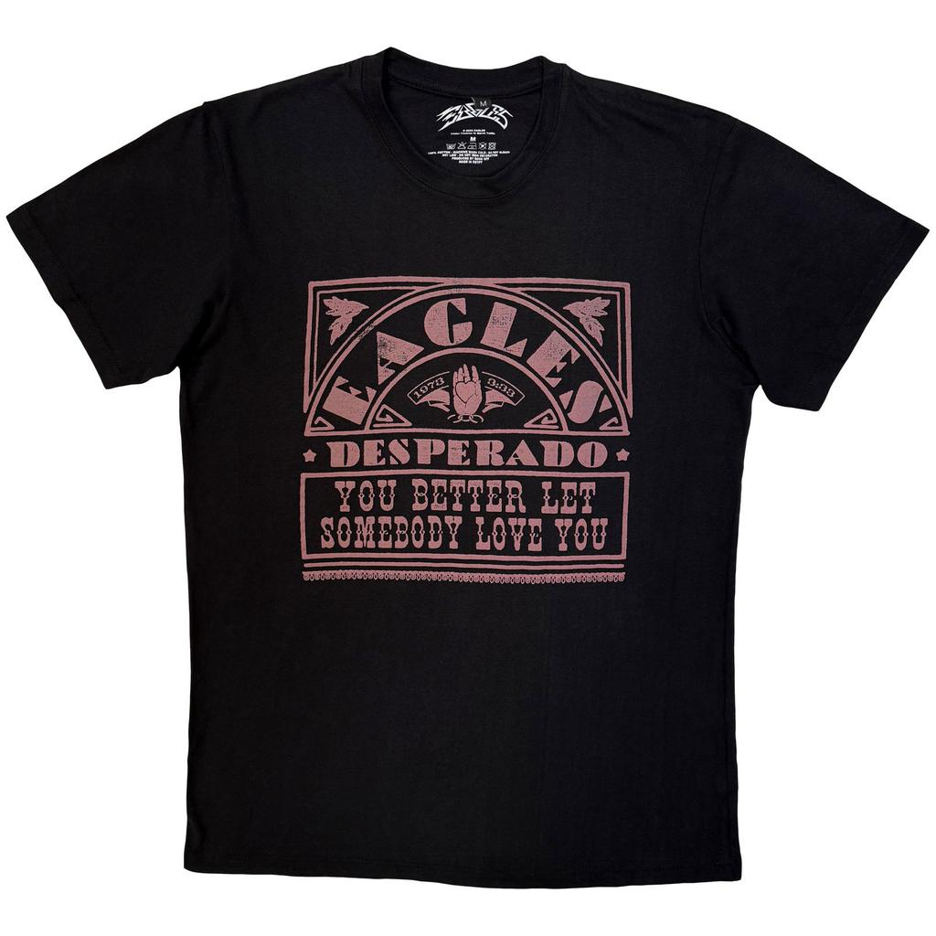 The Eagles 'Desperado' (Black) Carbon T-Shirt