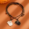 Halloween Ghost Pumpkin Cartoon Elements Funny Bracelet, Simple And Cute Pull Rope Jewelry
