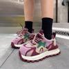 Sneakers, Women's Shoes, Autumn New Athleisure Shoes, Women's Thick Soles, Heightening Daddy Shoes, Women