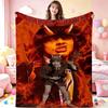 Angus Young Rock Guitar Blanket Camping Trip Soft And Comfortable Office Rest Blanket Bedroom Outdoor Plush Blanket