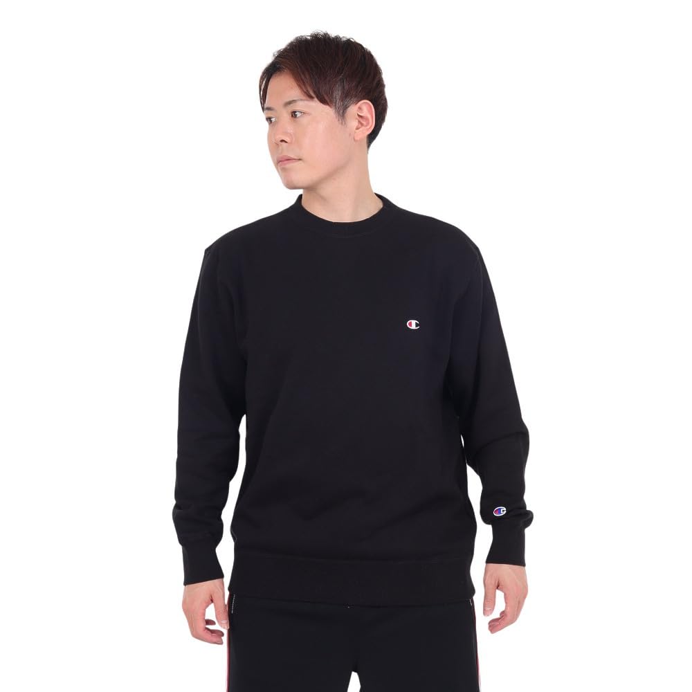Champion Sweatshirt Black C3-Y035 Men's